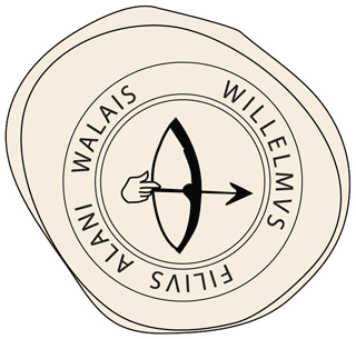 Image shows reconstruction of the reverse of the Lübeck seal